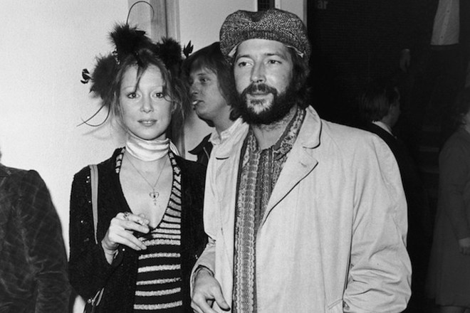 Pattie-Boyd-Eric-Clapton